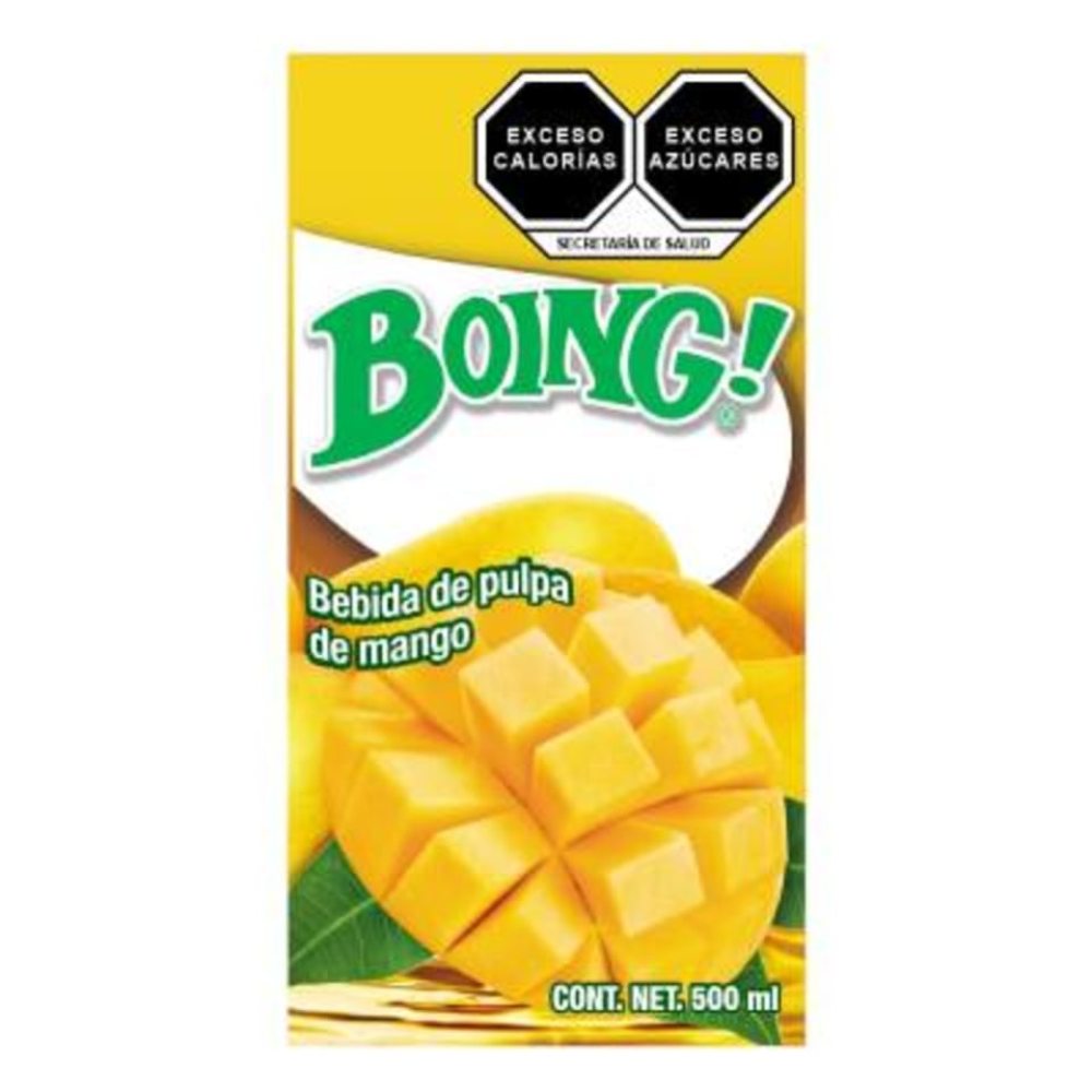 Boing Jugo Cuadrado Mango 24/500 Ml *