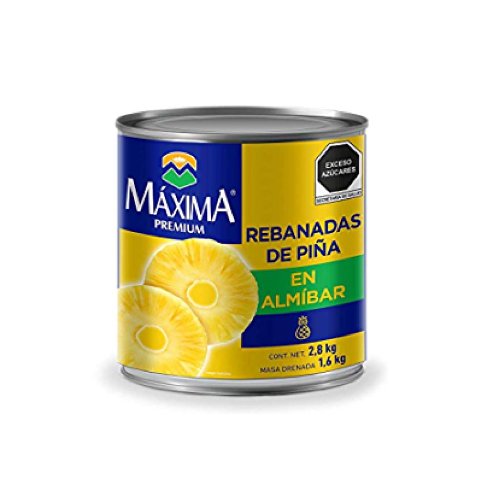 Maxima Premium Rebanadas De Piña 6/2.8 Kg