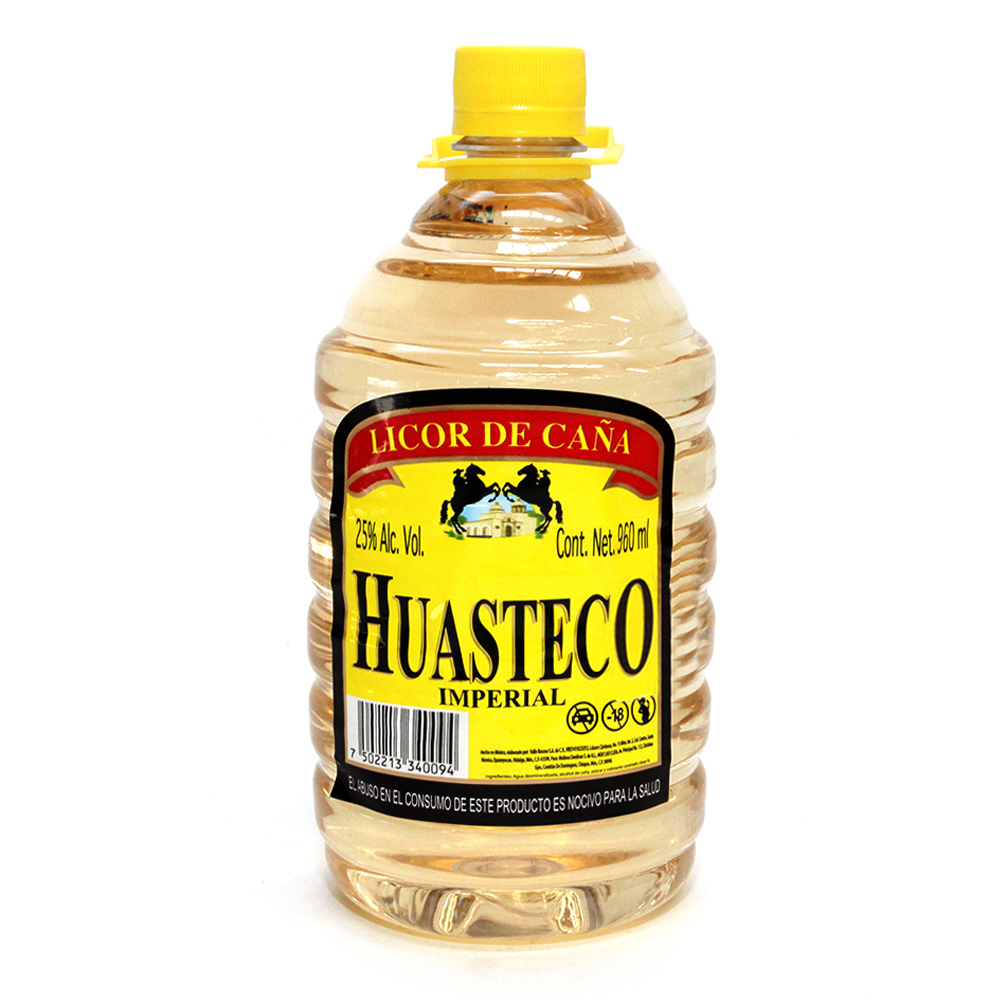 Huasteco Destilado De Caña 12/960 Ml