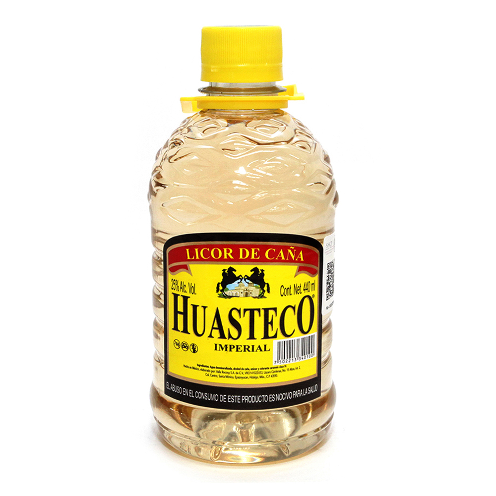 Huasteco Destilado De Caña 24/440 Ml
