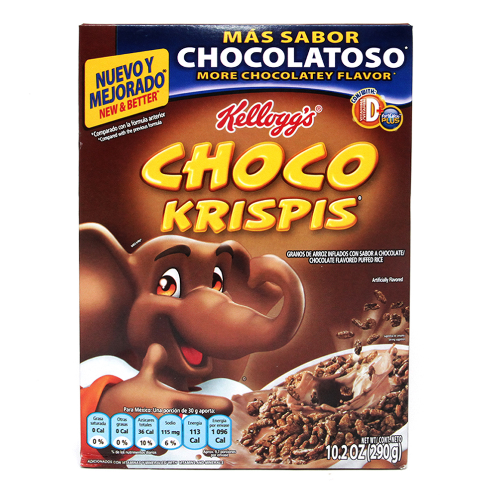 Choco Krispis Kelloggs Cereal 28/290 Gr