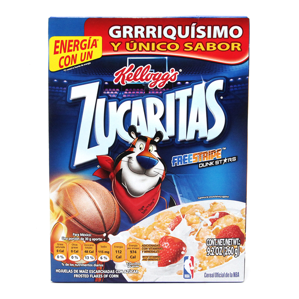 Zucaritas Kelloggs Cereal 28/260 Gr