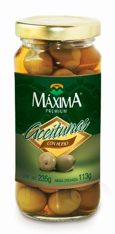 Maxima Premium Aceituna Entera 12/235 Gr