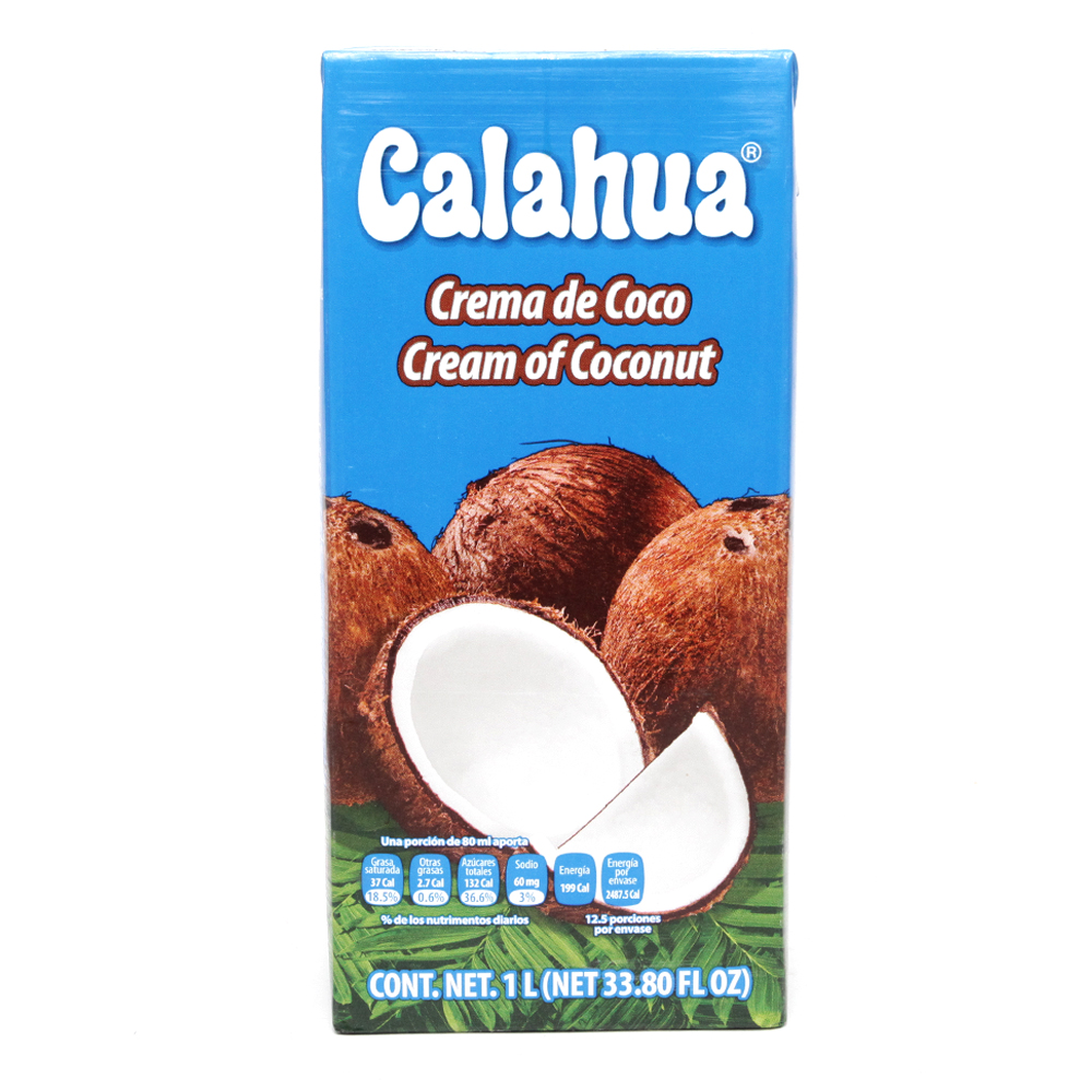 Calahua Crema Coco 12/1 Lt