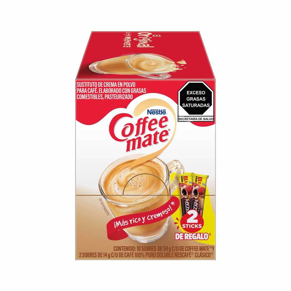 Coffe Mate Sust Crema Original Tira 9/10/34 Gr(C)