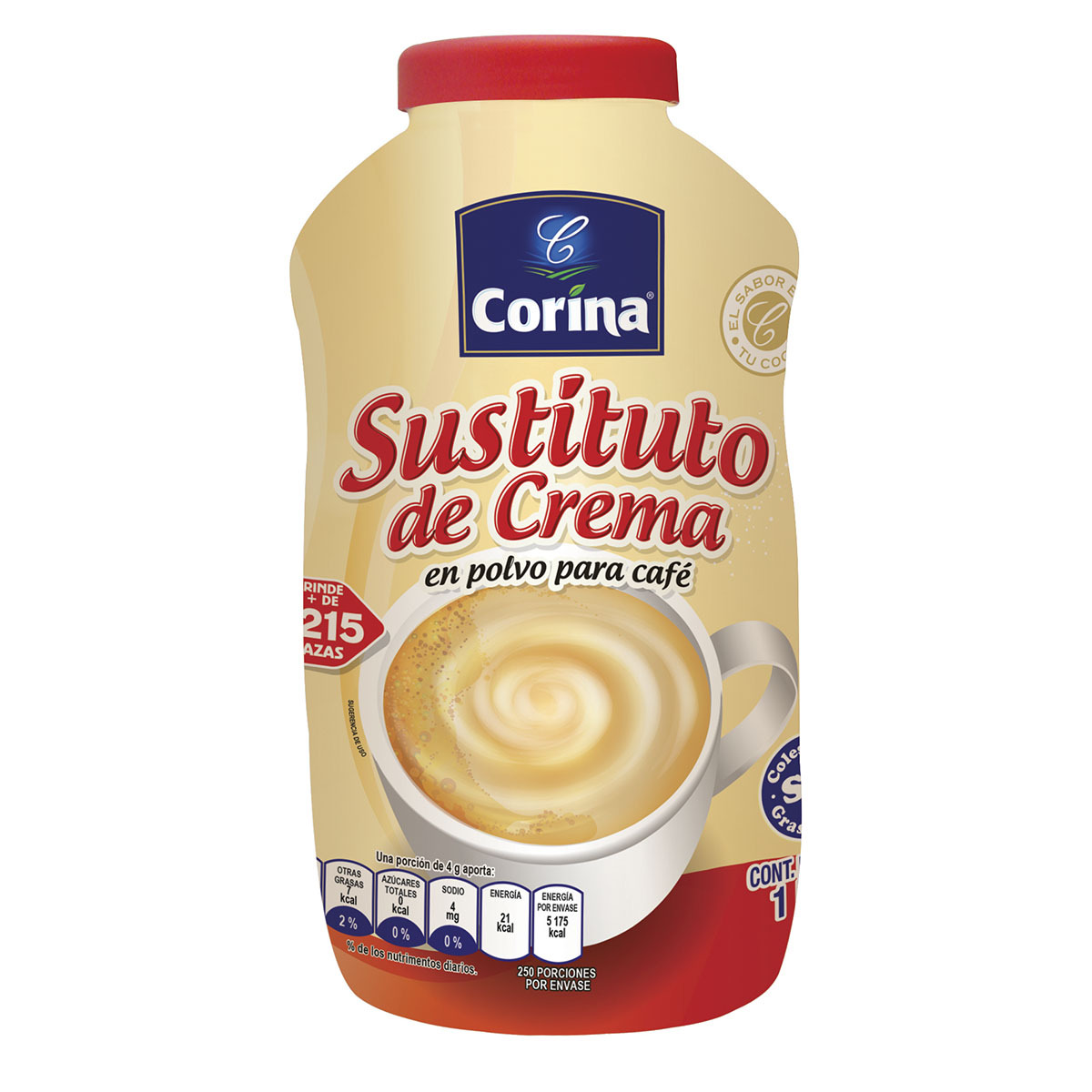 Sustituto De Crema Para Café Corina 1 kg