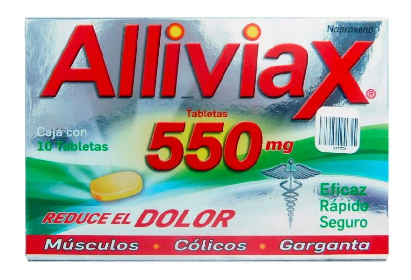 Aliviax Naproxeno Sodico 10/550 Gr