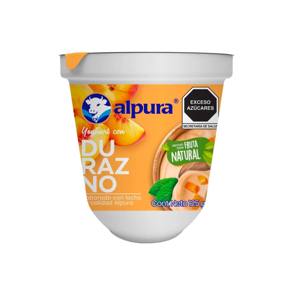 Yoghurt Batido Alpura Durazno 145 gr