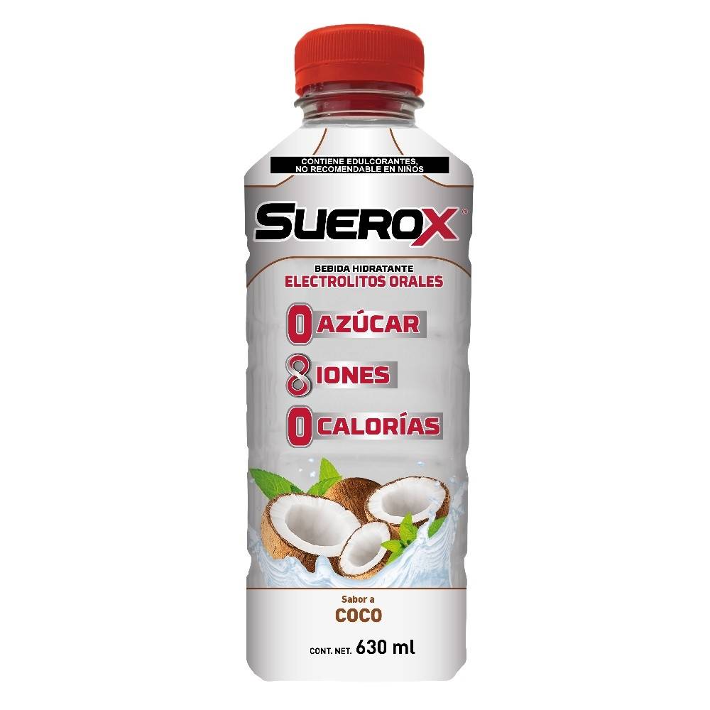 Suerox Suero Adulto Coco 12 de 630 Ml