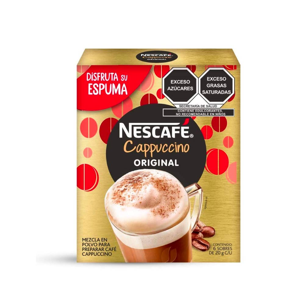 Nescafe Cappuccino 6/6/120 Gr