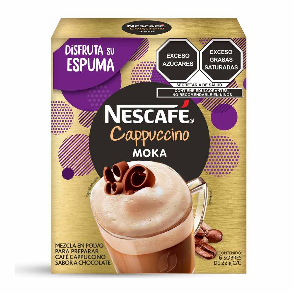 Nescafe Cappuccino Moka 6/6/132 Gr