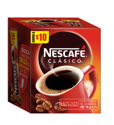 Nescafe Clasico Stick Mp 6/16/14Gr*