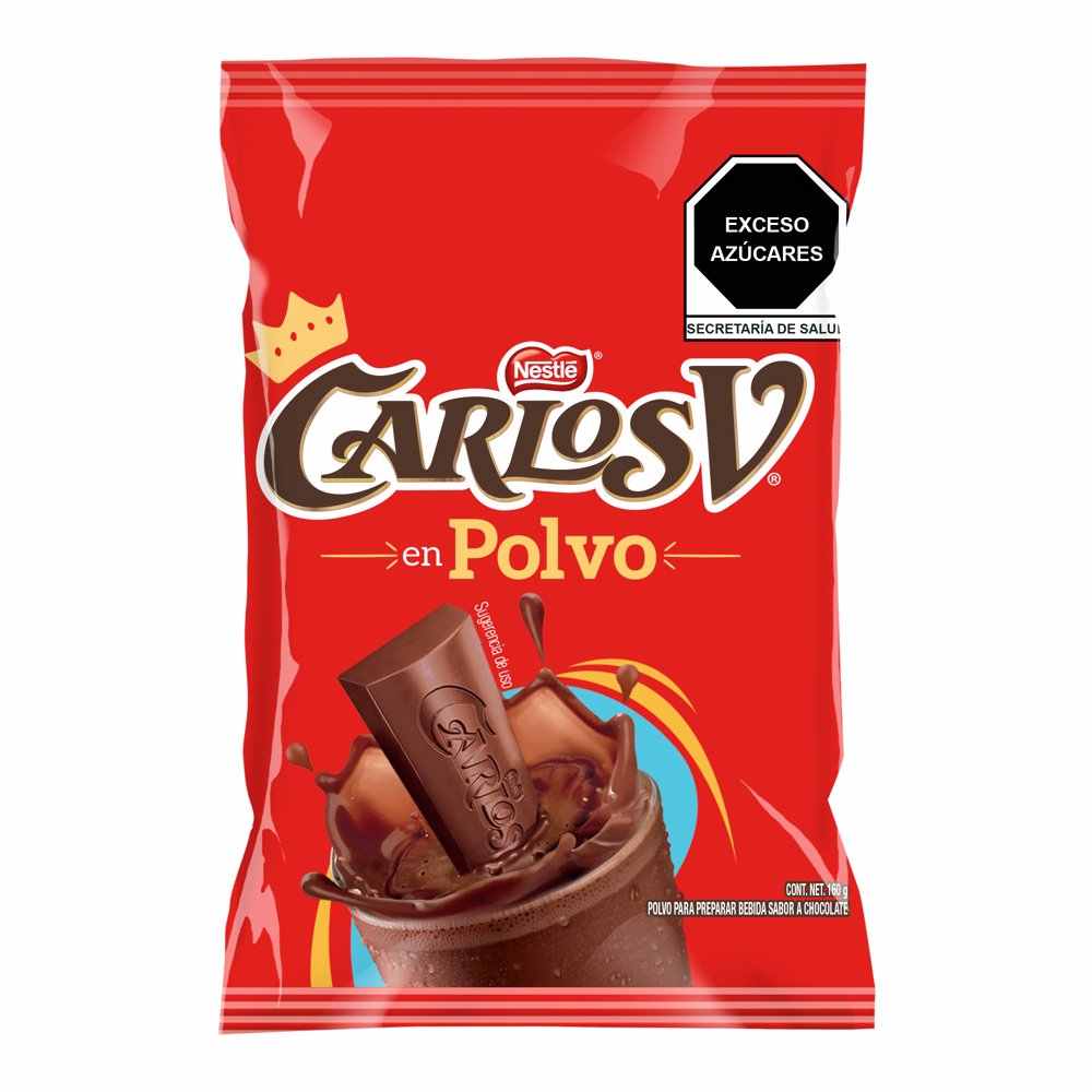 Carlos V Choco En Polvo 10/160 Gr