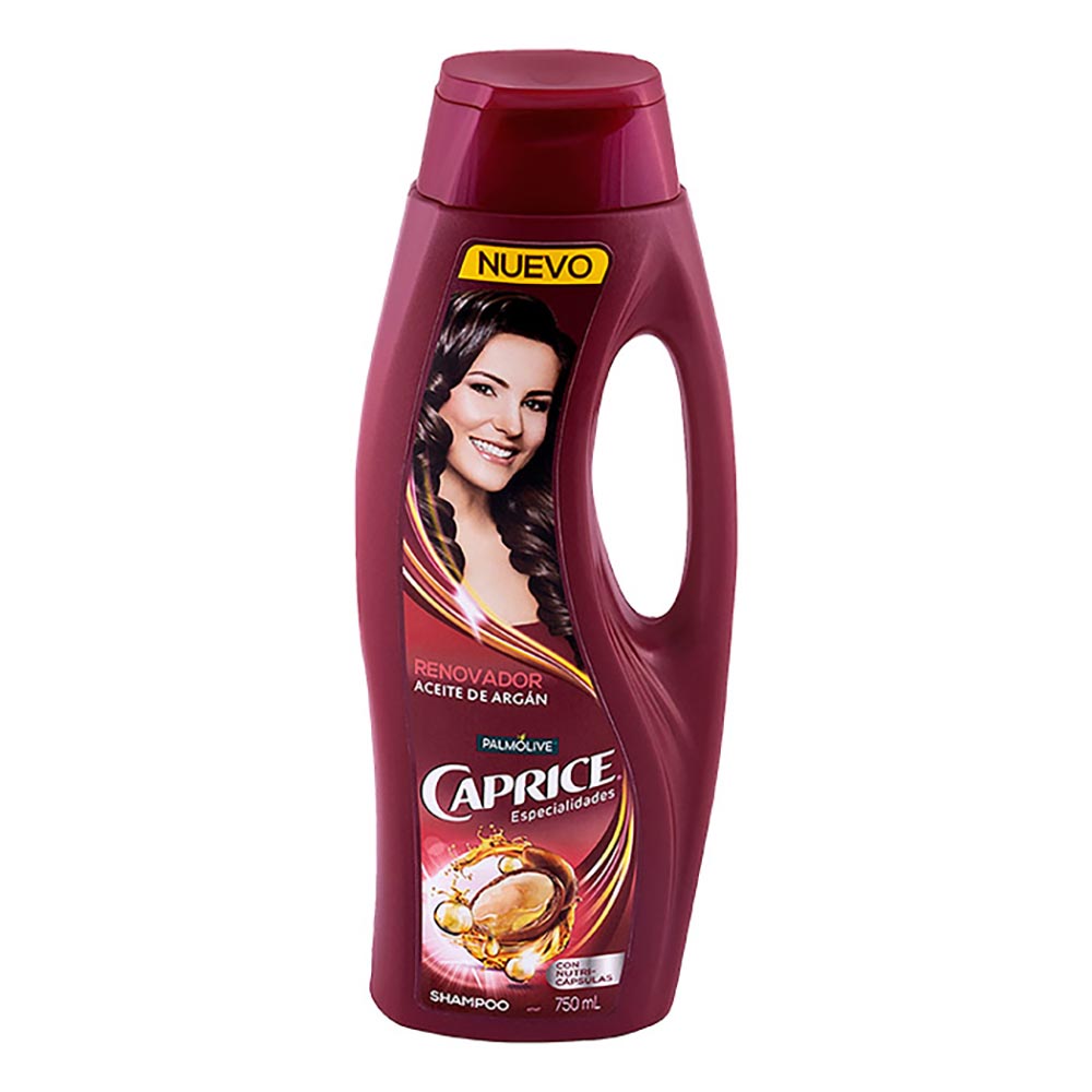 Shampoo Caprice Especialidades Renovador Aceite de Argán de 750 ml