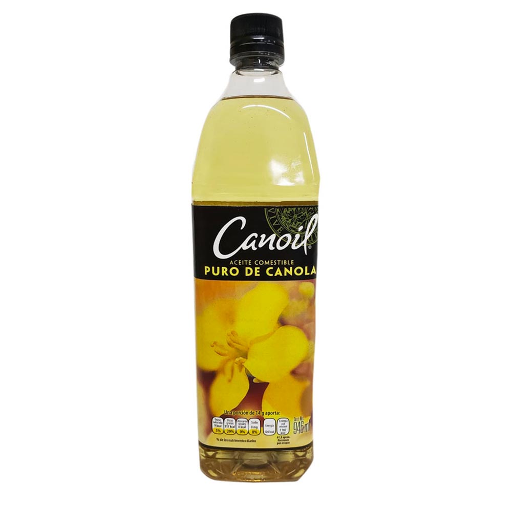 Aceite Puro De Canola Canoil 946 ml