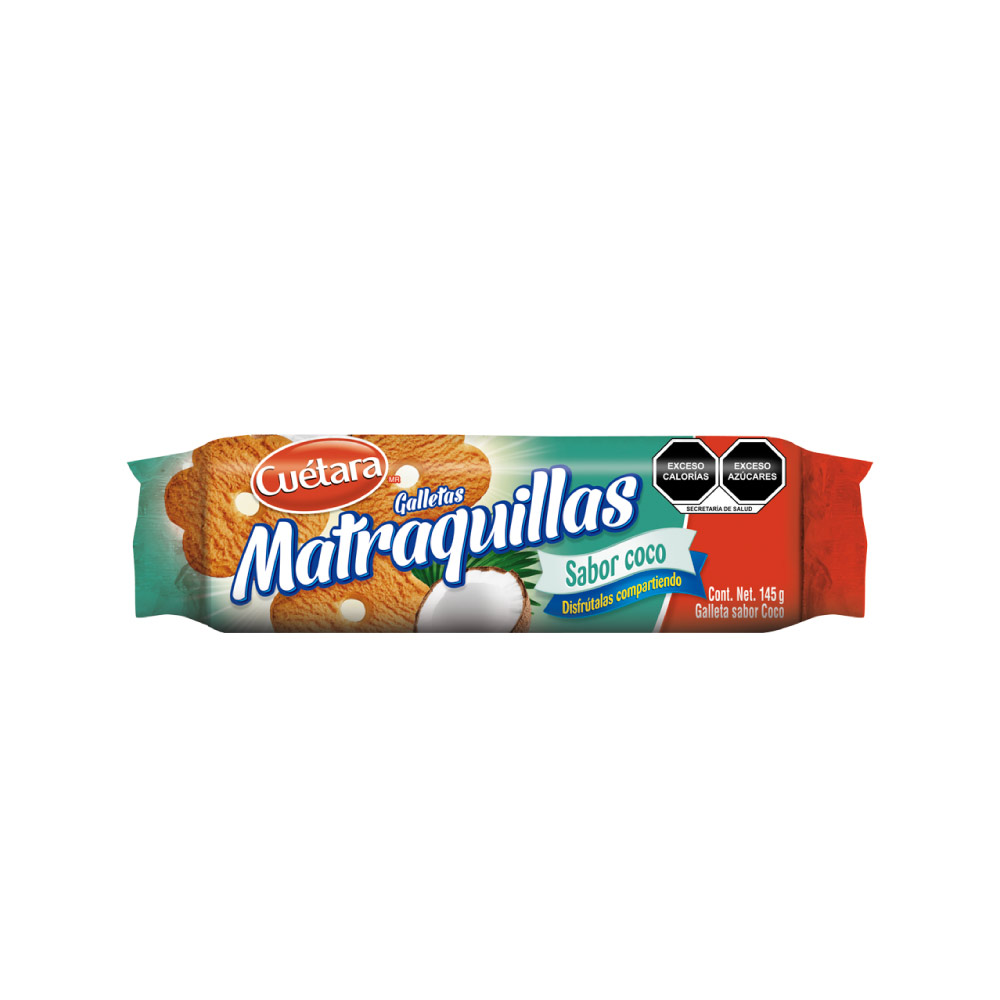 Cuetara Galletas Matraquillas Coco 20/145 Gr