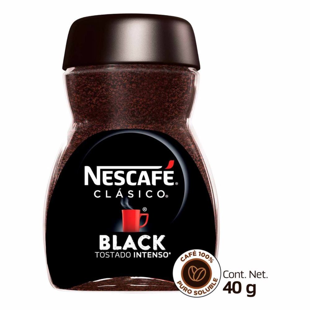 Nescafe Clasico Black Roast 12/40 Gr