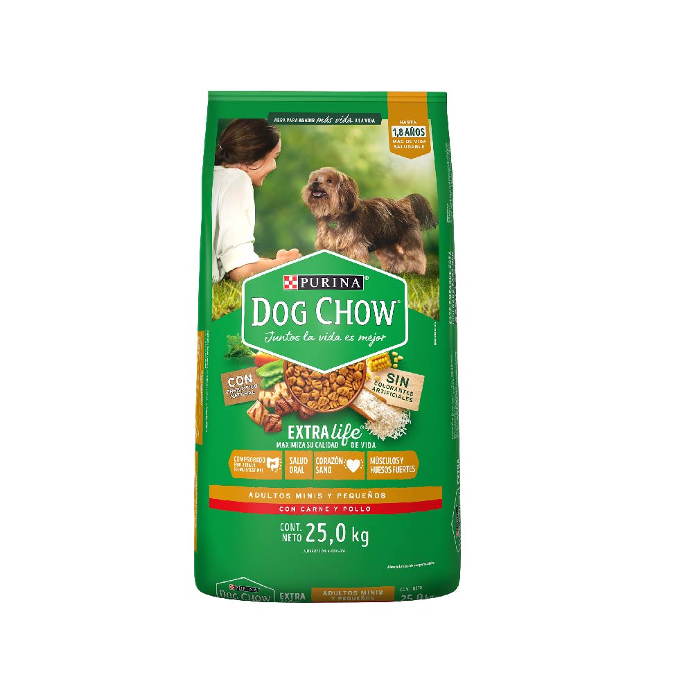 Purina Dog Chow Adulto Bulto 25 Kg (I)