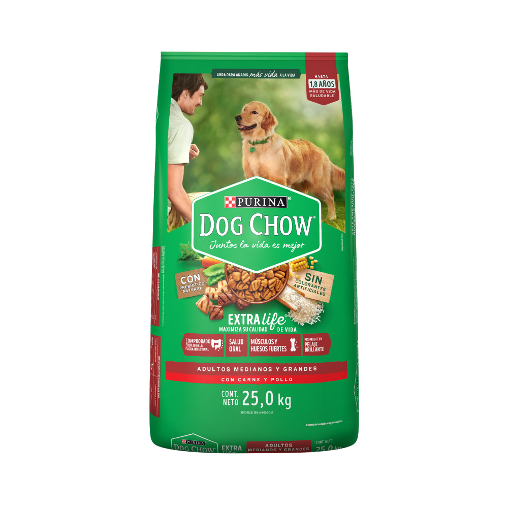 Purina Dog Chow Adulto Razas Gran Bulto 25 Kg (I)