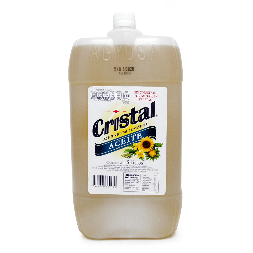 Cristal Aceite Veg 2/5 Lt