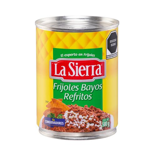 Frijoles Refritos Bayos La Sierra 580 gr