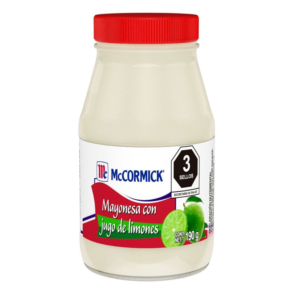 Mccormick Mayonesa 8 24/190 Gr *