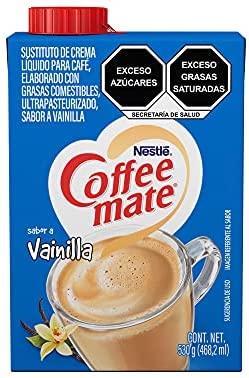 Coffe Mate Vainilla Liquido 12/530 Ml