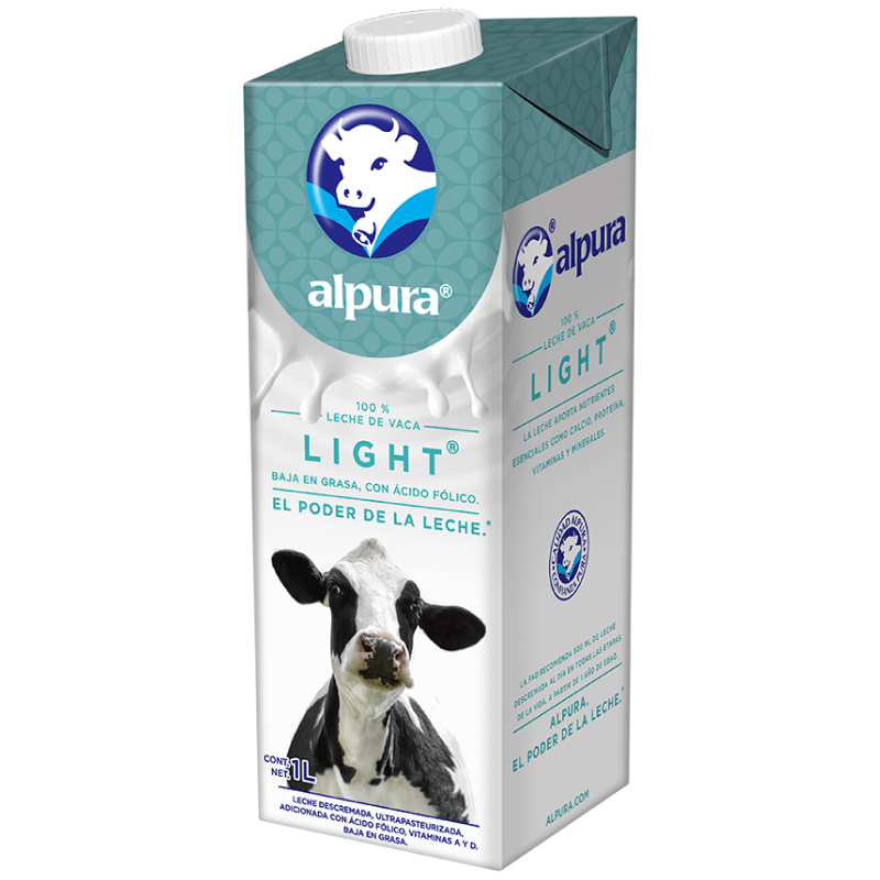 Alpura 2000 Leche Tetra Light 12/1 Lt