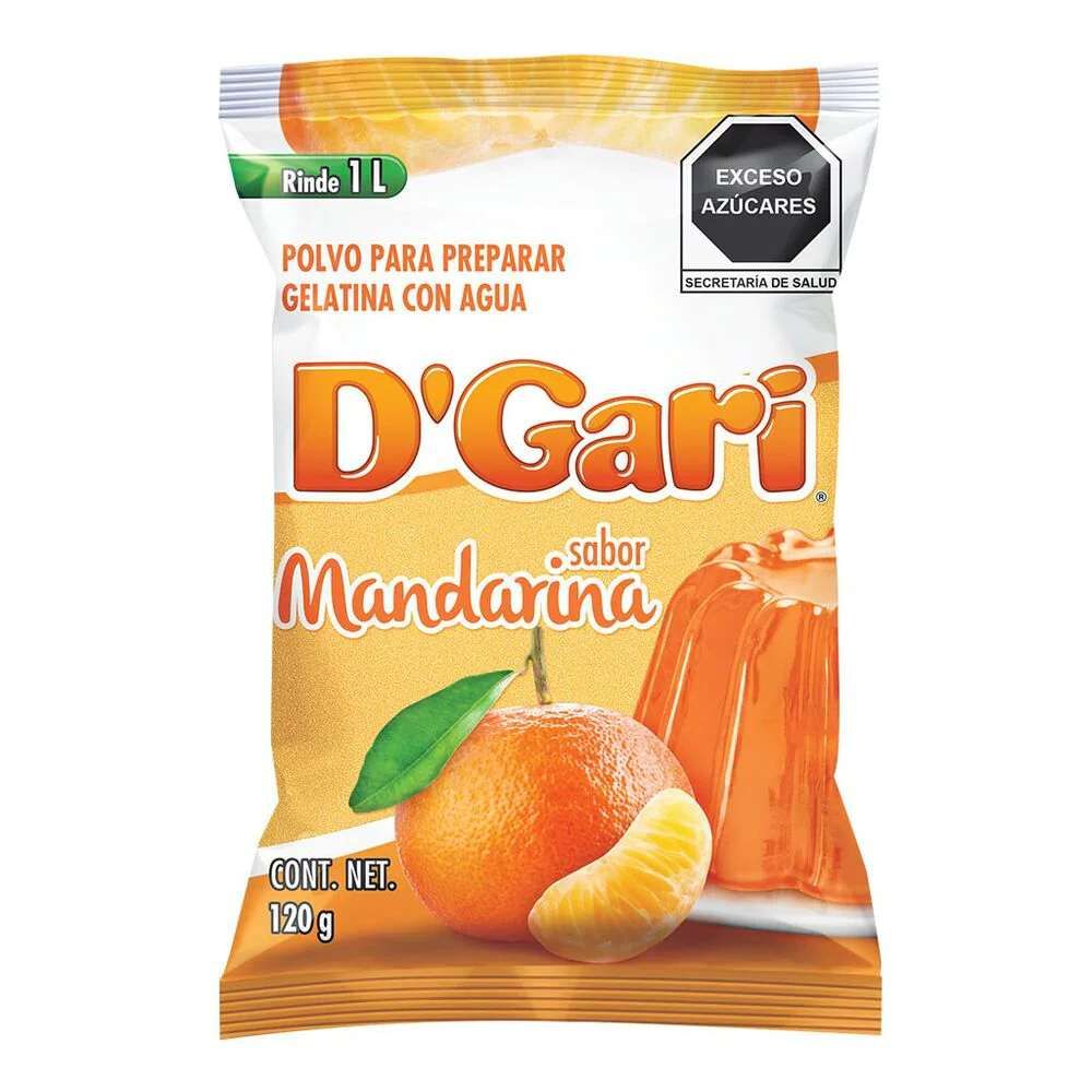 Dgari Gelat Mandarina 50/120 Gr