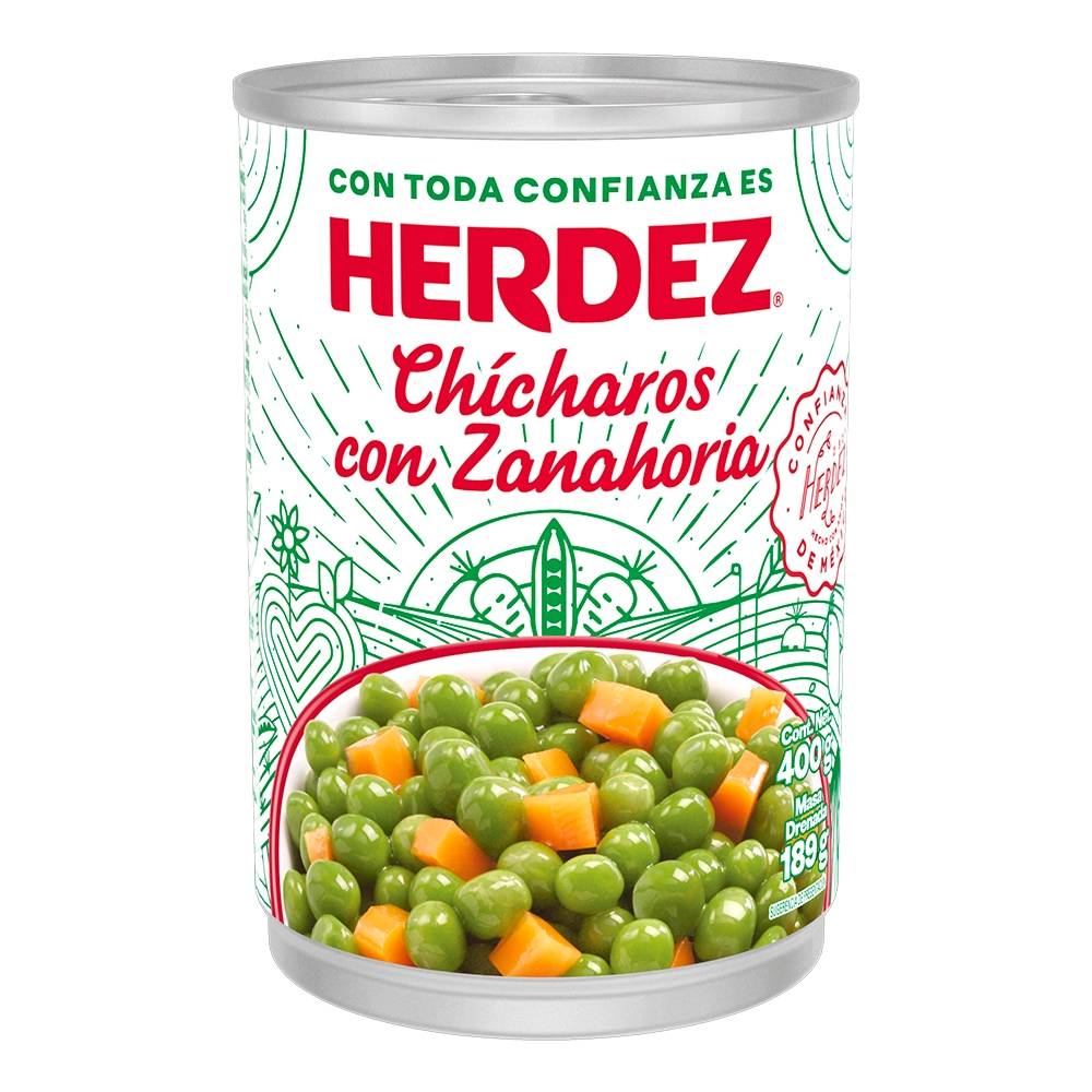 Herdez Chicharo Zan 24/400 Gr
