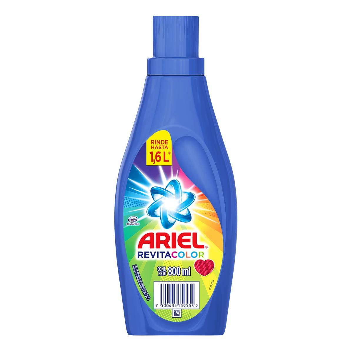 Ariel Detergente Revitacolor 9/800 ml