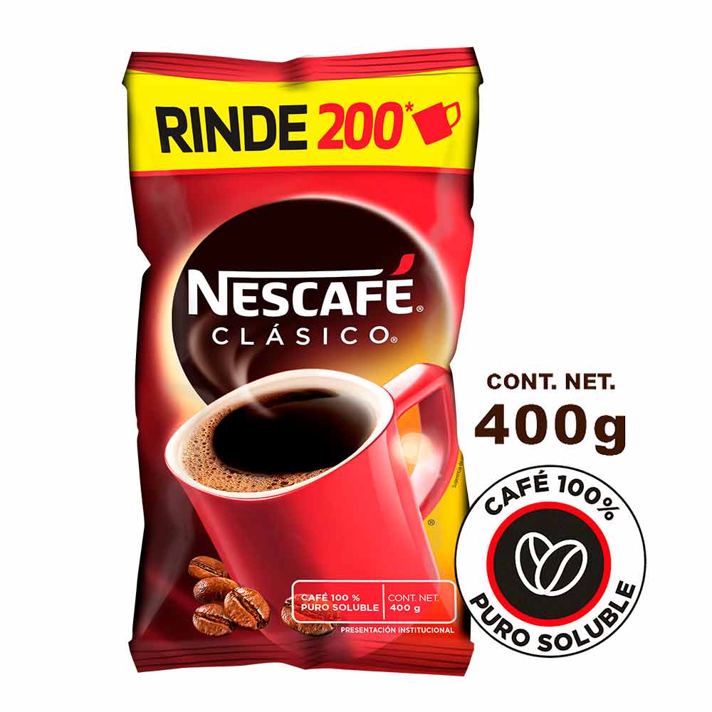 Nescafe Clasico Bolsa 5/400Gr