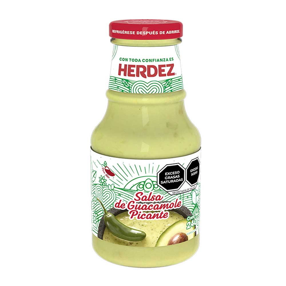 Herdez Salsa Guacamole 6/240 Gr