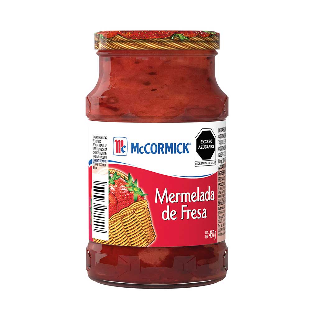 Mccormick Mermelada Fresa 12/450 Gr