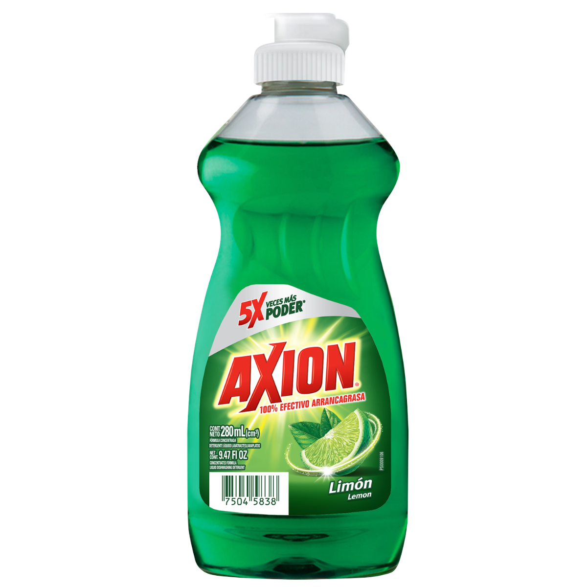 Axion Lavatras Liq Limon 12/280 Ml