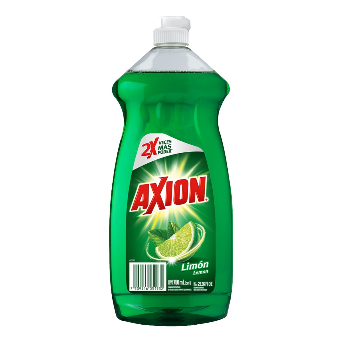 Axion Lavatrastes Liq Limon 12/750 Ml