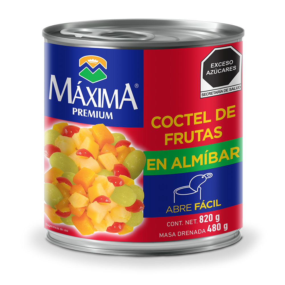 Maxima Premium Coctel De Frutas 12/820 Gr