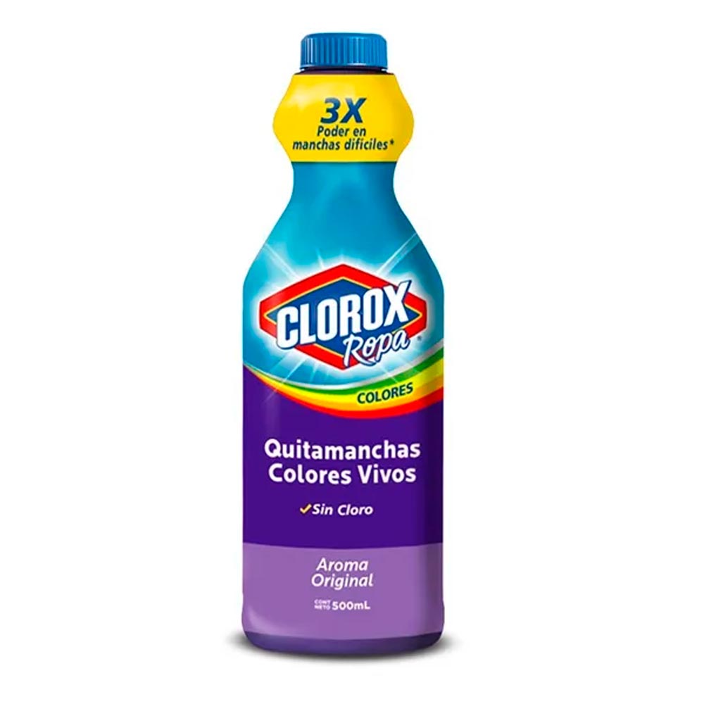 Clorox Quita Manchas Detergente para Ropa de color 500ml