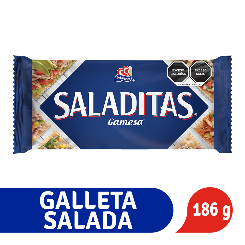 Gamesa Galletas Saladitas 12/186 Gr *